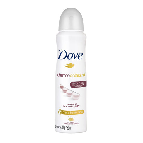 DESODORANTE DOVE 89G SPRAY DERMO ACLARA